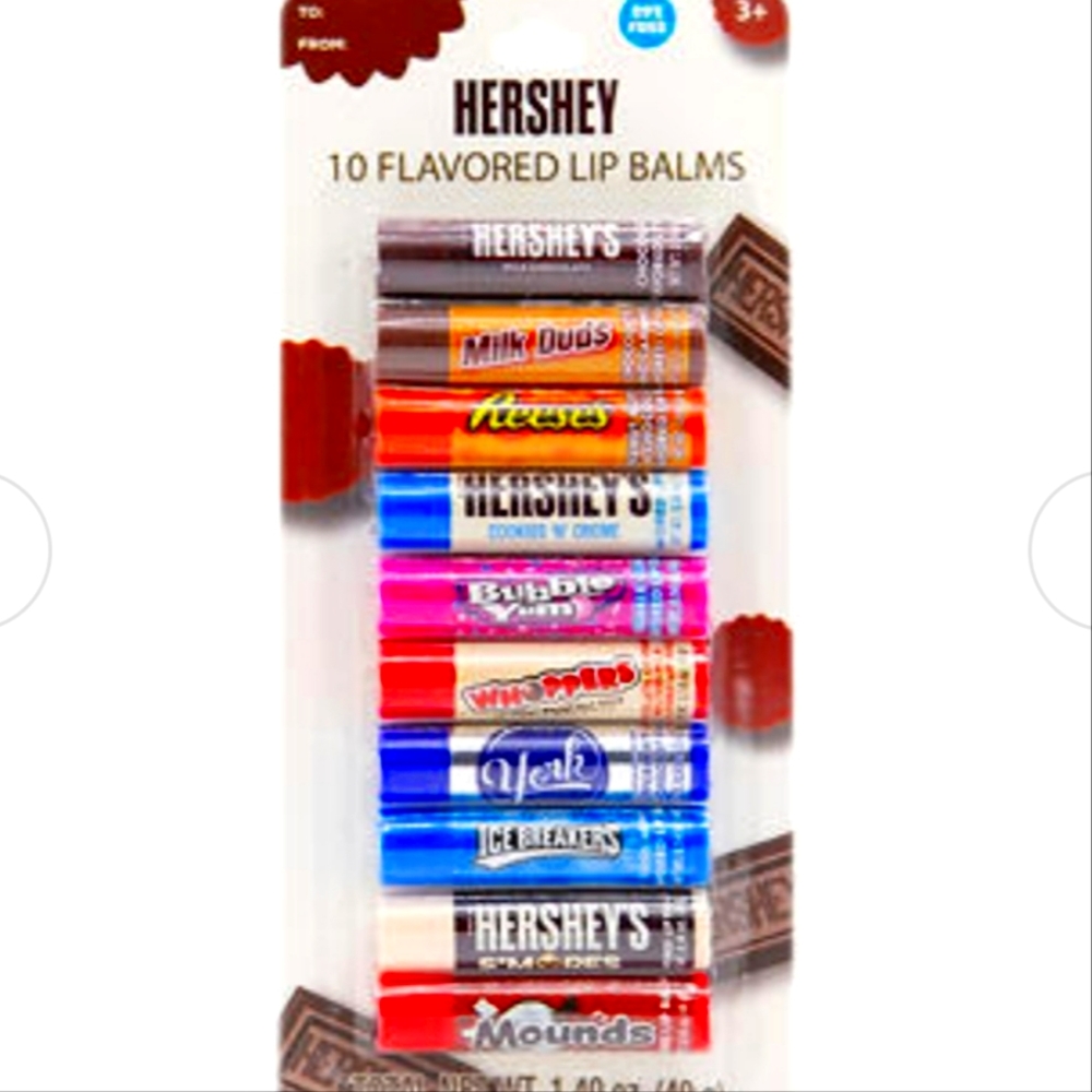 Hershey flavored lip balm 10 pack
